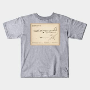 Lockheed U-2 Dragon Lady - SD Kids T-Shirt